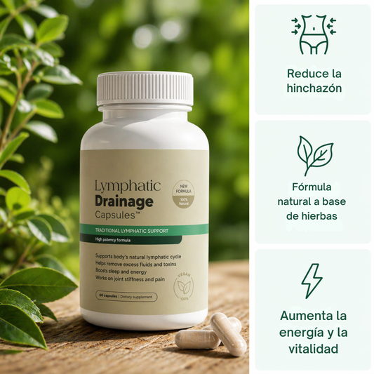 Lymphatic Drainage Capsules™ - Reduce la hinchazón diaria