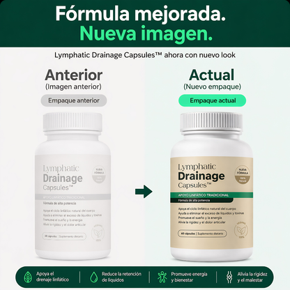 Lymphatic Drainage Capsules™ - Reduce la hinchazón diaria