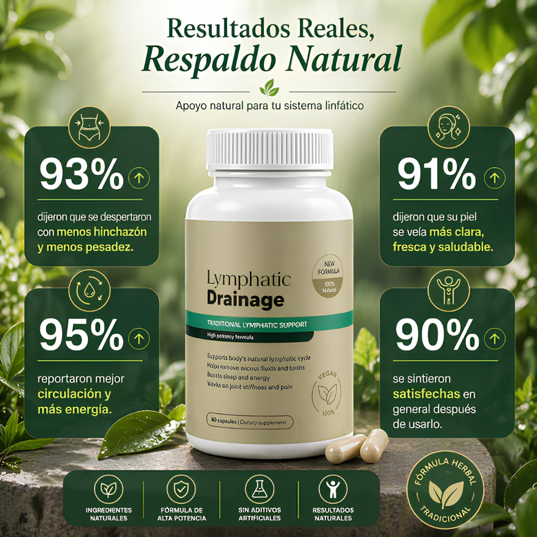 Lymphatic Drainage Capsules™ - Reduce la hinchazón diaria