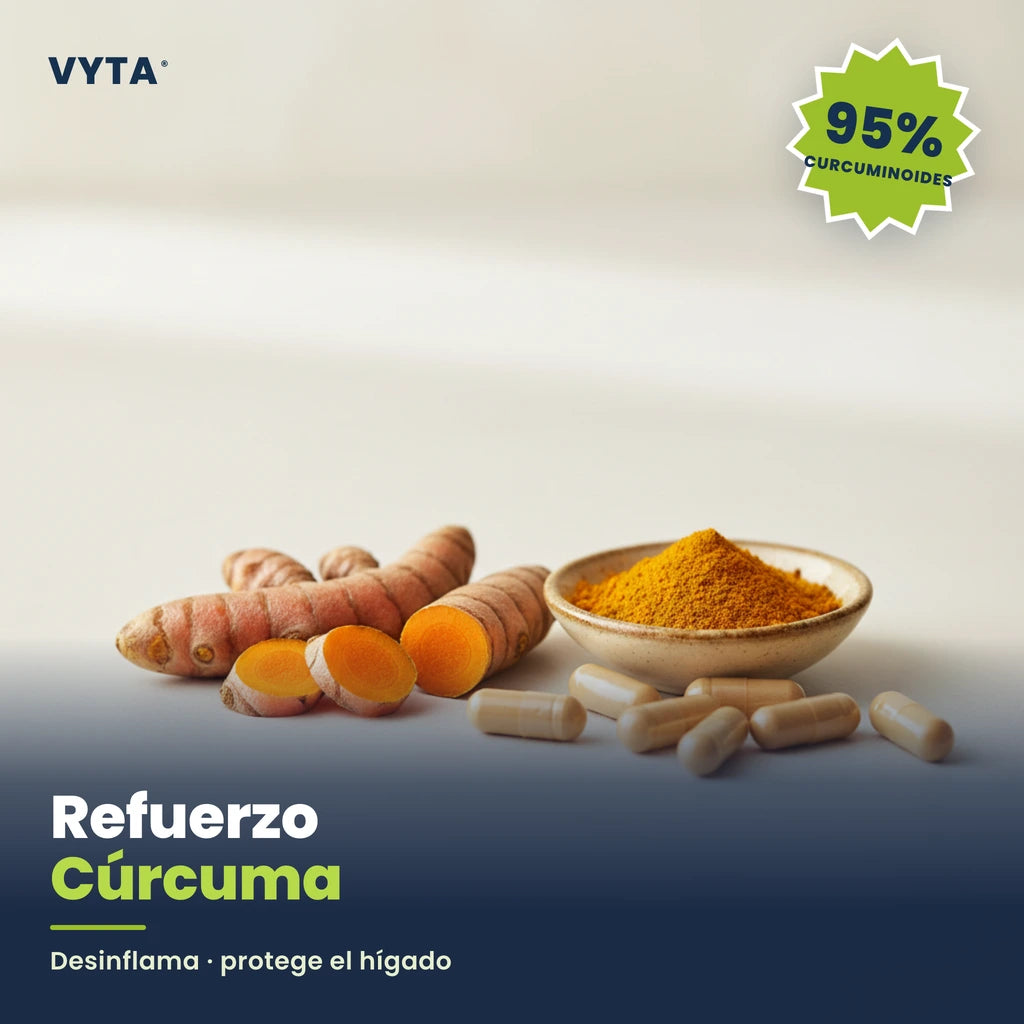 Refuerzo Cúrcuma — 95% Curcuminoides