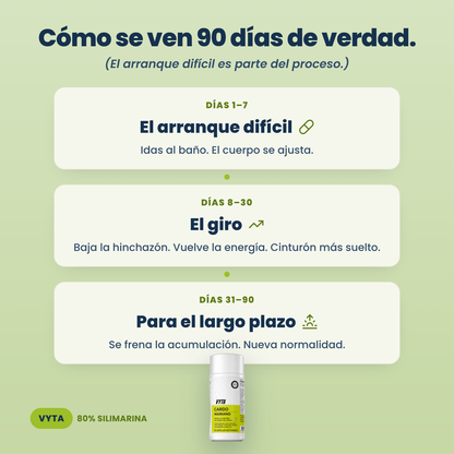 Cómo se ven 90 días de verdad — roadmap por días